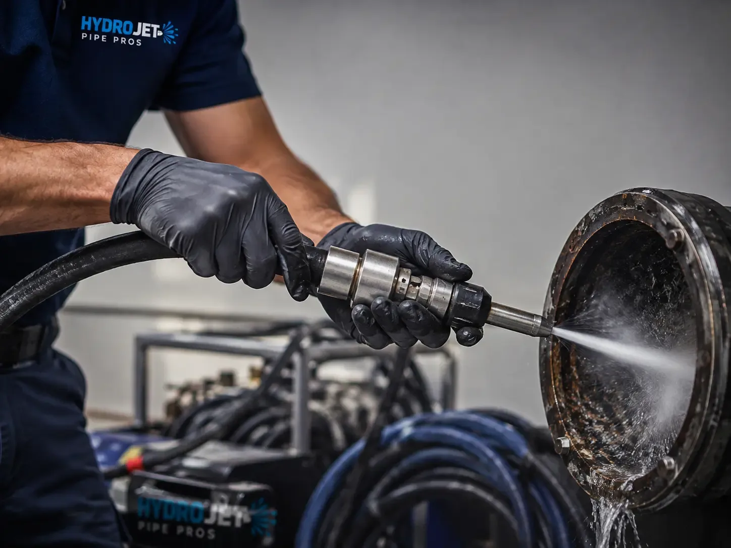 Hydro Jet Pipe Descaling in Adrian, TX